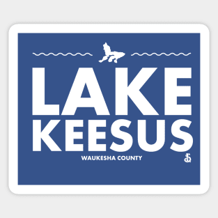 Waukesha County, Wisconsin - Lake Keesus Sticker